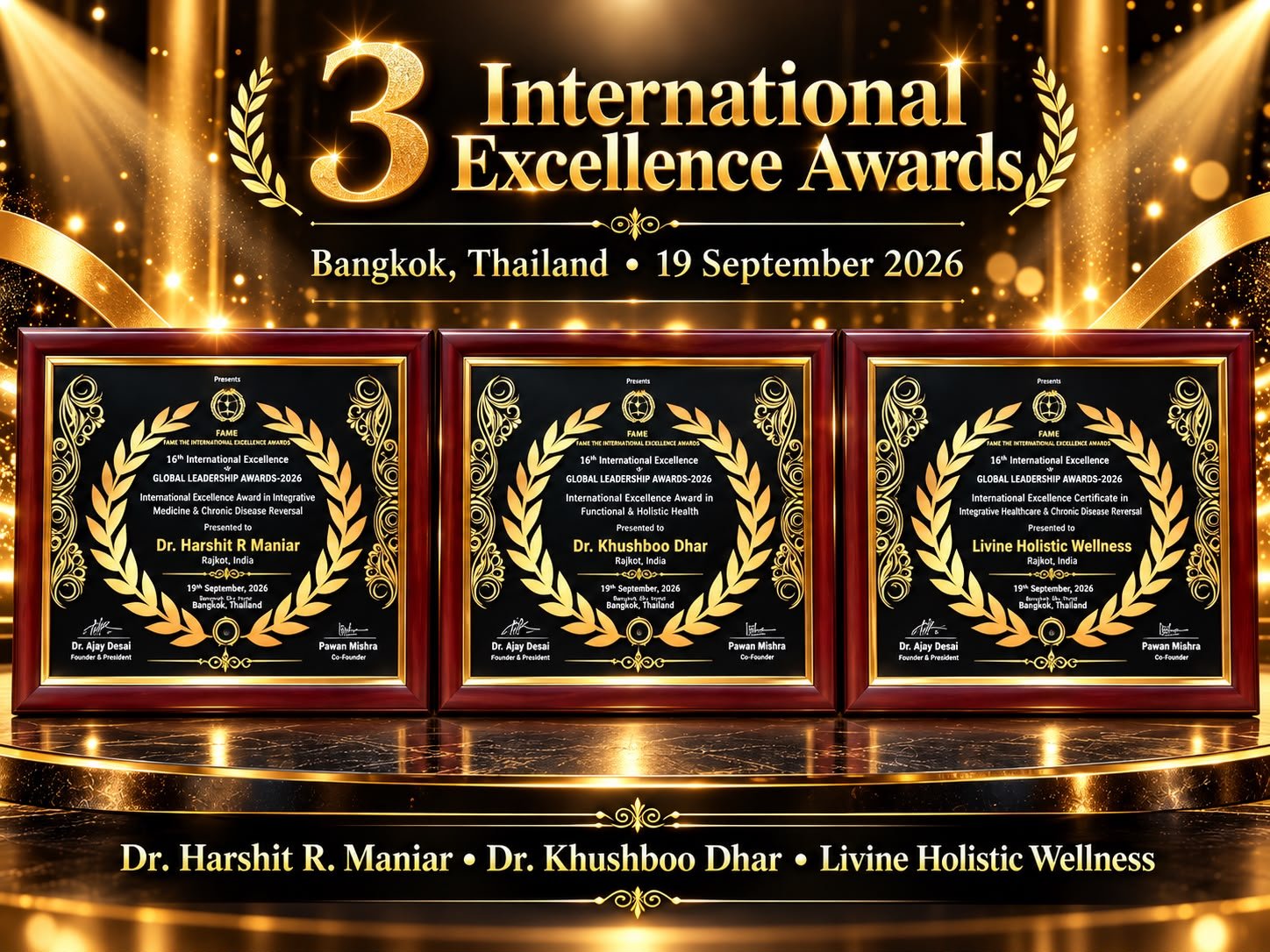 Fame Times International Excellence Awards 2026 Bangkok